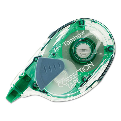 Tombow Mono Air Pen-Type Correction Tape, Refillable, Clear Applicator, 0.19 x 236