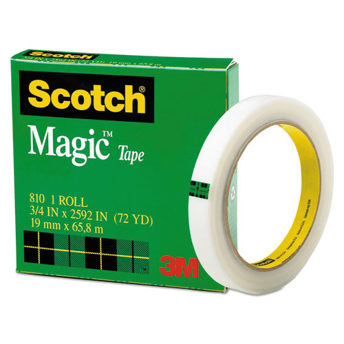 Magic Tape Refill, 3" Core, 0.75" x 72 yds, Clear