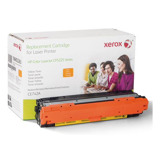 106r02263 Remanufactured Ce742a (307a) Toner, 7300 Page-Yield, Yellow