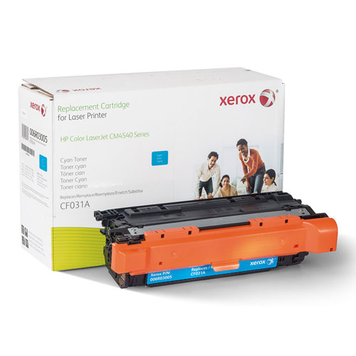 006r03005 Remanufactured Cf031a (646a) Toner, 12500 Page-Yield, Cyan