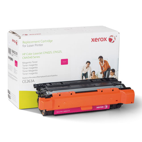 Remanufactured Magenta Toner, Replacement for HP 648A (CE263A), 11,000 Page-Yield XER106R02218