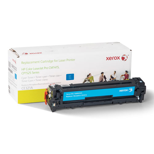 106r02223 Replacement Toner For Ce321a (128a), Cyan
