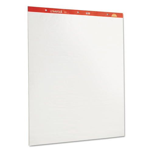 Universal Recycled Easel Pads Unruled 27 x 34 White 50-Sheet 2/Carton