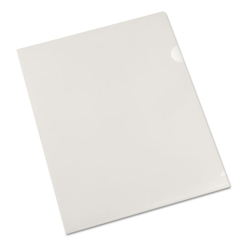 Project Folders, Letter Size, Clear, 25/Pack