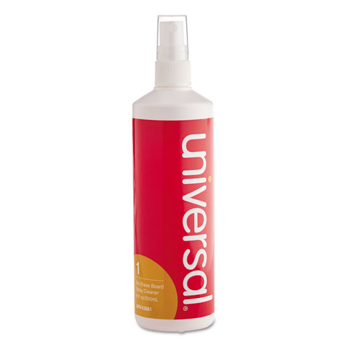 Universal® Dry Erase Spray Cleaner, 8oz Spray Bottle