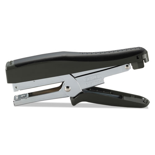 B8 Xtreme Duty Plier Stapler, 45-Sheet Capacity, 0.25" to 0.38" Staples, 2.5" Throat, Black/Charcoal Gray | by Plexsupply