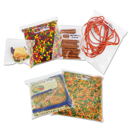 Boardwalk® Reclosable Food Storage Bags, 1 gal, 1.75 mil, 10.5" x 11", Clear, 250/Box