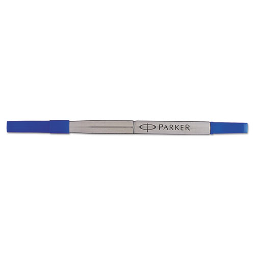 Refill for Parker Roller Ball Pens, Medium Point, Blue Ink