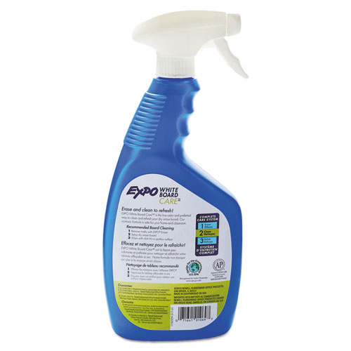 Image of White Board CARE Dry Erase Surface Cleaner, 22 oz Spray Bottle
