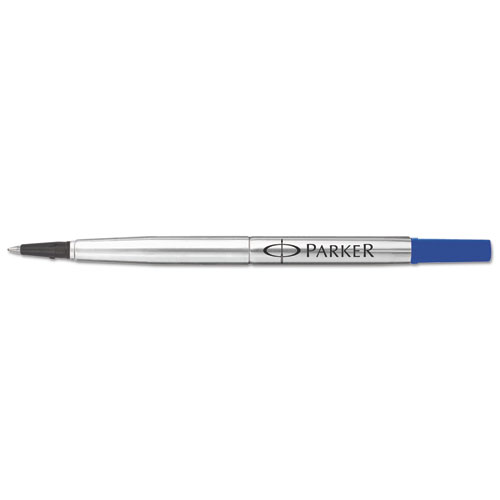 Image of Parker® Refill For Parker Roller Ball Pens, Medium Conical Tip, Blue Ink