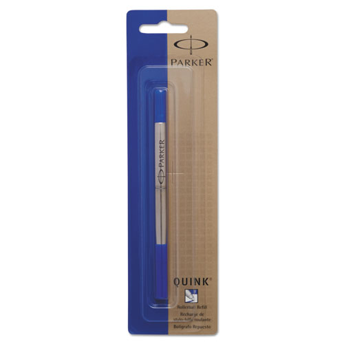 Refill for Parker Roller Ball Pens, Fine Conical Tip, Blue Ink