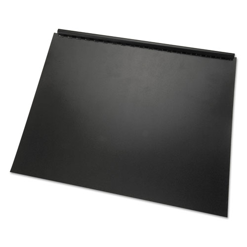 100% Recycled Poly Binding Cover, 11 x 8 1/2, Black, 25/Pack