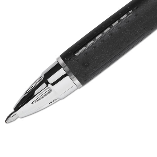 Jetstream Retractable Ballpoint Pen, Bold 1mm, Black Ink, Black Barrel