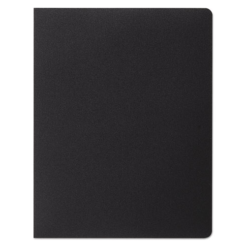 Image of Gbc® Opaque Plastic Presentation Covers For Binding Systems, Black, 11.25 X 8.75, Unpunched, 25/Pack