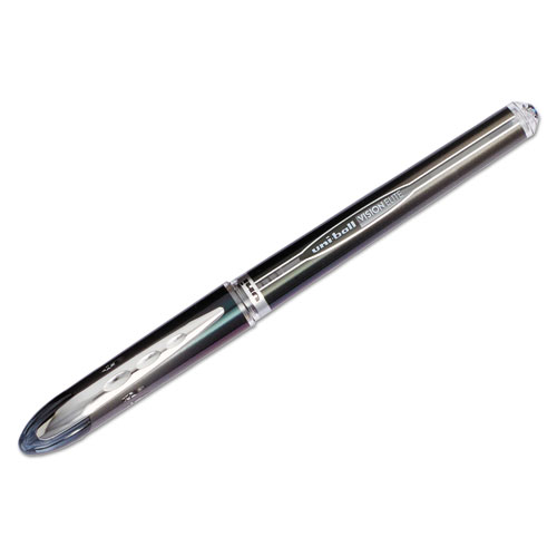 VISION ELITE Roller Ball Stick Waterproof Pen, Black Ink, Super Fine