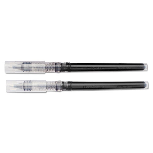 Refill for uni-ball Vision Elite Roller Ball Pens, Bold Point, Black Ink, 2/Pack
