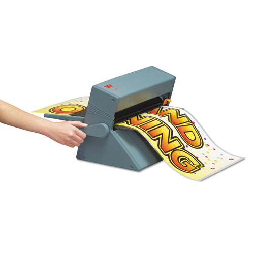 Heat-Free 12" Laminating Machine with 1 DL1005 Cartridge, 12" Max Document Width, 9.2 mil Max Document Thickness