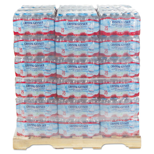 Alpine Spring Water, 16.9 oz Bottle, 35/Case, 54 Cases/Pallet