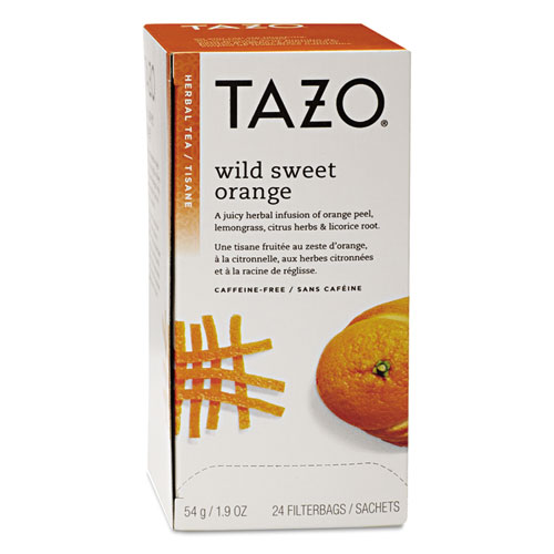 Tazo® Tea Bags, Wild Sweet Orange, 24/Box