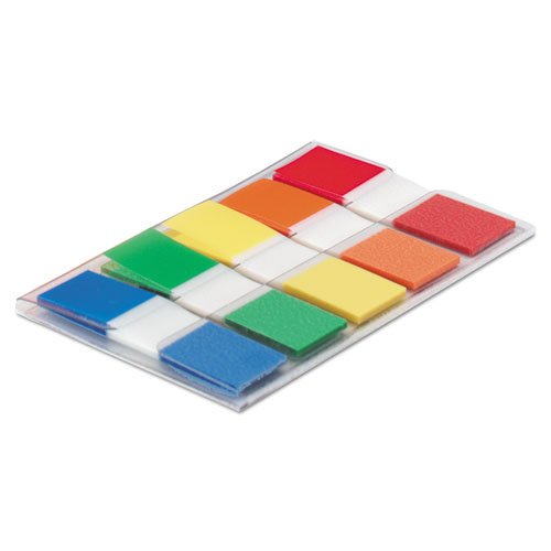 Page Flags in Portable Dispenser, Assorted Primary, 20 Flags/Color