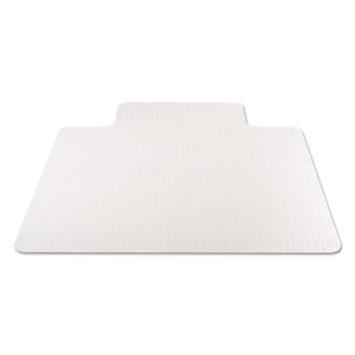Image of Deflecto® Economat Occasional Use Chair Mat, Low Pile Carpet, Flat, 36 X 48, Lipped, Clear
