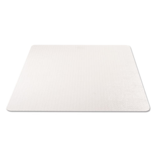 Image of Deflecto® Economat Occasional Use Chair Mat, Low Pile Carpet, Flat, 46 X 60, Rectangle, Clear