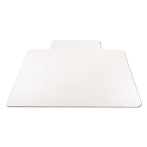 Image of Deflecto® Supermat Frequent Use Chair Mat For Medium Pile Carpet, 45 X 53, Wide Lipped, Clear