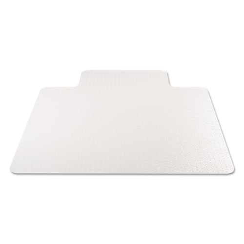 Image of Deflecto® Economat Occasional Use Chair Mat For Low Pile Carpet, 45 X 53, Wide Lipped, Clear