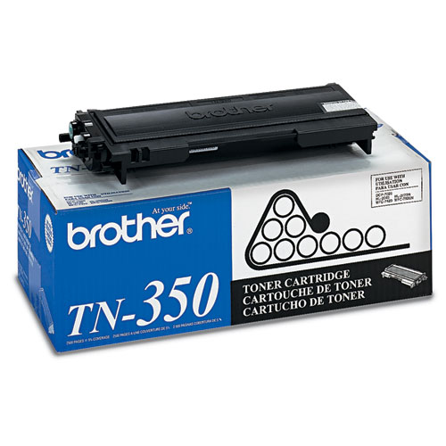 Image of Brother Tn350 Toner, 2,500 Page-Yield, Black
