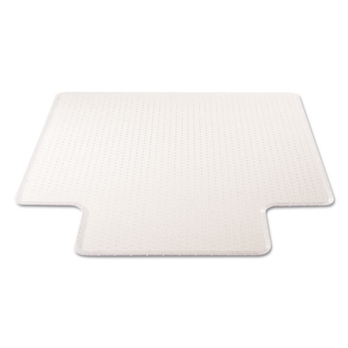 Image of Deflecto® Execumat All Day Use Chair Mat For High Pile Carpet, 45 X 53, Wide Lipped, Clear