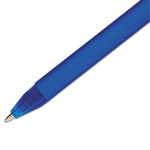 ComfortMate Ultra Stick Ballpoint Pen, Medium 1mm, Blue Ink/Barrel, Dozen