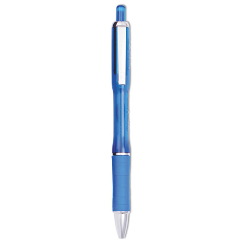 PROFILE ELITE RETRACTABLE BALLPOINT PEN, BOLD 1.4MM, BLUE INK, BLUE BARREL