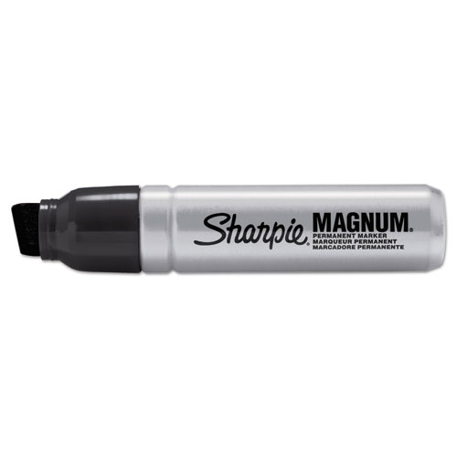 Image of Sharpie® Magnum Permanent Marker, Broad Chisel Tip, Black