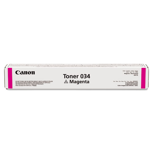 Canon® 9452B001 (034) Toner, 7,300 Page-Yield, Magenta