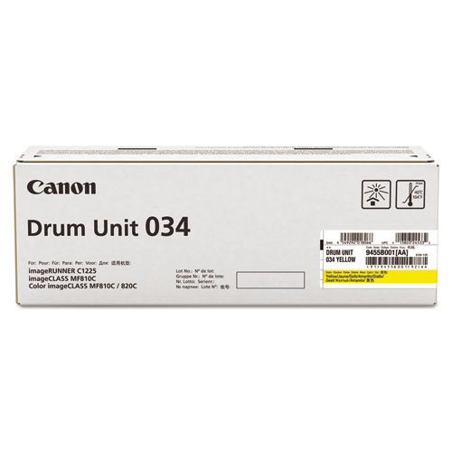 9455B001 (034) Drum Unit, 34,000 Page-Yield, Yellow