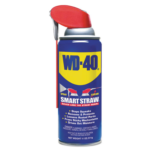 Image of Wd-40® Smart Straw Spray Lubricant, 11 Oz Aerosol Can