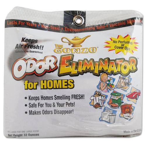 Gonzo® Odor Eliminator, Volcanic Rocks, 32 oz Bag