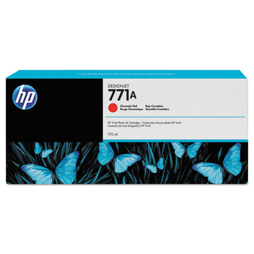 Image of Hp 771, (B6Y16A) Chromatic Red Original Ink Cartridge