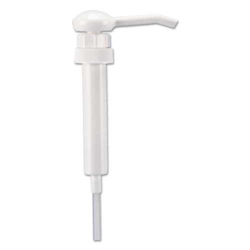 Image of Siphon Pump, 1 oz/Pump, Plastic, White, 12" Tube, 12/Carton for 1 Gallon Bottles
