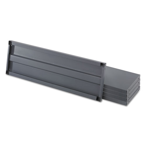 Commercial Steel Shelving Unit, Five-Shelf, 36w x 24d x 75h, Dark Gray