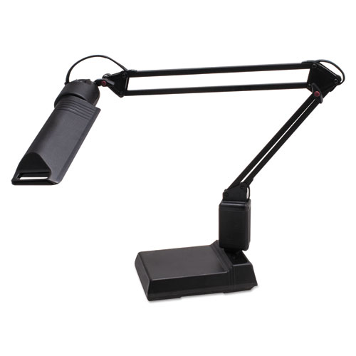 13W Fluorescent Computer Task Lamp, 2-1/4'' Clamp-On or Desk Base, 30'' Arm Reach