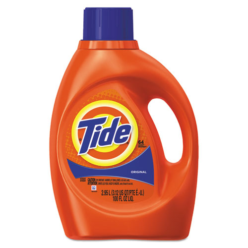 Tide® Liquid Laundry Detergent, Original Scent, 48 oz Pouch, 3/Carton