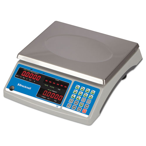 Image of Electronic 60 lb Coin and Parts Counting Scale, 11 1/2 x 8 3/4, Gray