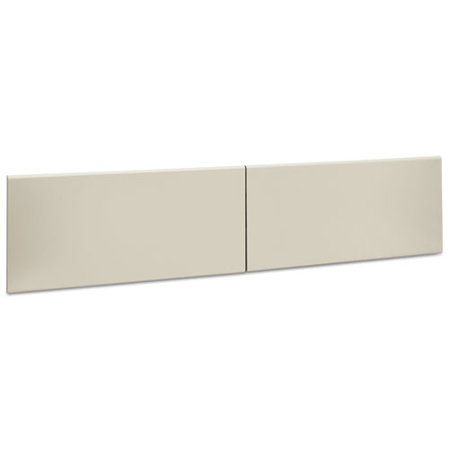 38000 Series Hutch Flipper Doors For 72w Open Shelf, 36w x 15h, Light Gray
