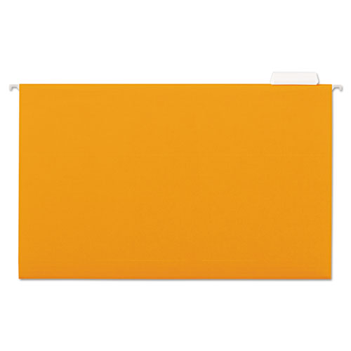 Image of Deluxe Bright Color Hanging File Folders, Legal Size, 1/5-Cut Tabs, Assorted Colors, 25/Box
