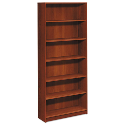 1870 Series Bookcase, Six-Shelf, 36w x 11.5d x 84h, Cognac HON1877CO