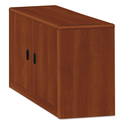Image of Hon® 10700 Series Locking Storage Cabinet, 36W X 20D X 29.5H, Cognac