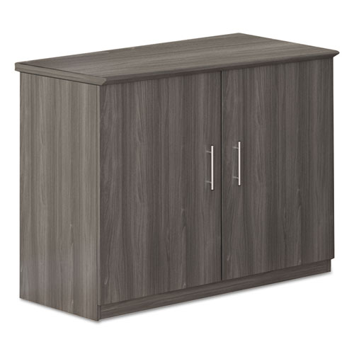 Medina Series Storage Cabinet, 36w x 20d x 29.5h, Gray Steel MLNMSCLGS