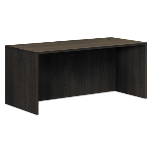 HON® BL Laminate Series Rectangular Desk Shell, 66w x 30w x 29h, Espresso