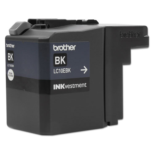 Image of LC10EBK INKvestment Super High-Yield Ink, 2,400 Page-Yield, Black